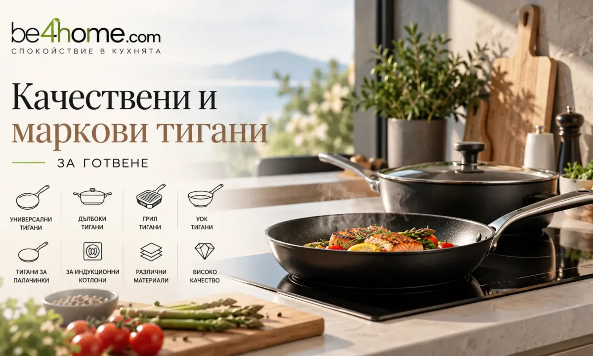 Как да изберем подходящ тиган за готвене – видове, материали, размери и предназначение